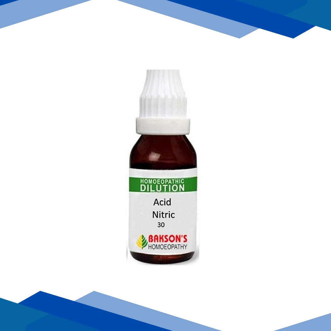Bakson’s Acid Nitric 30 CH Liquid 30 ml