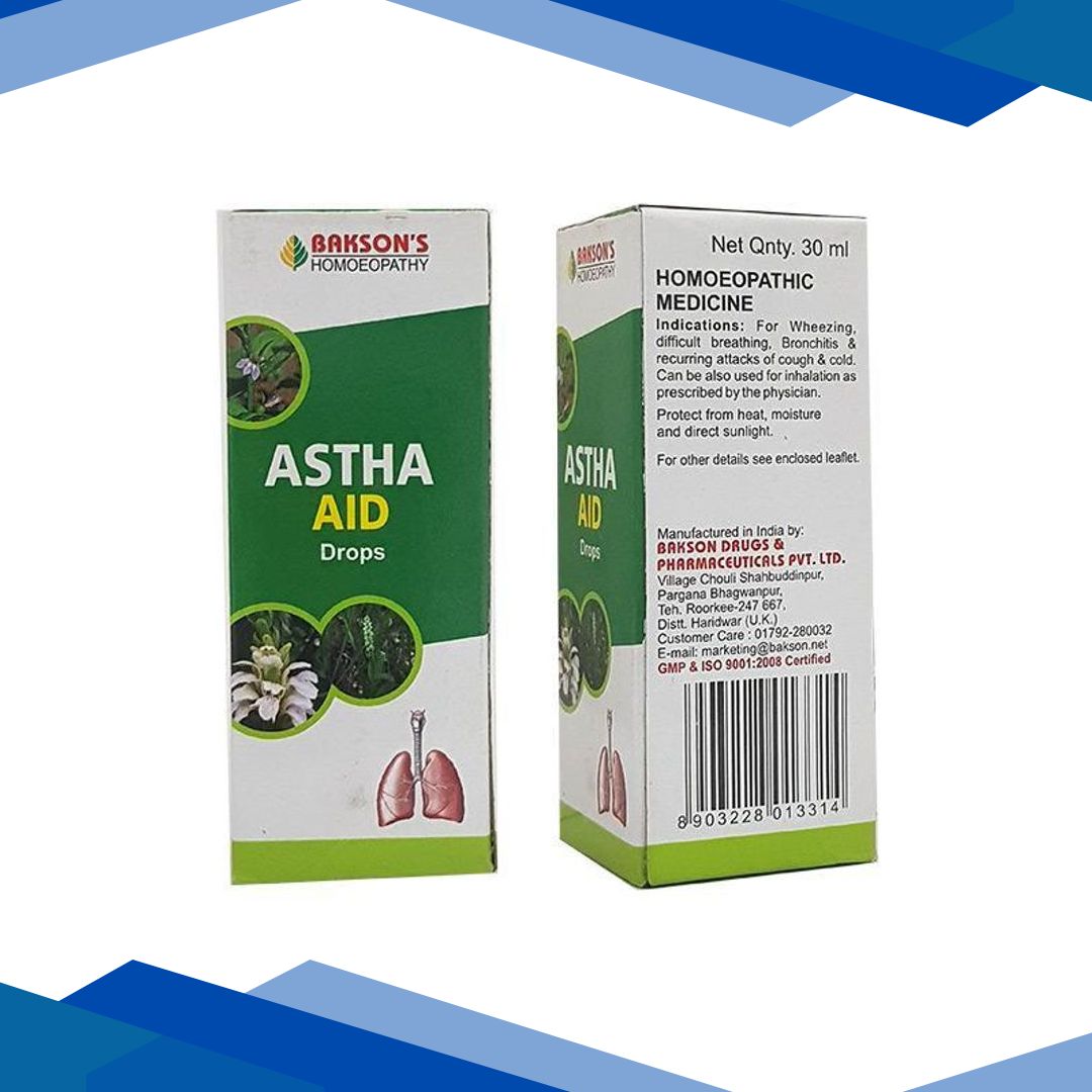 Bakson’s Astha Aid Drops 30 ml
