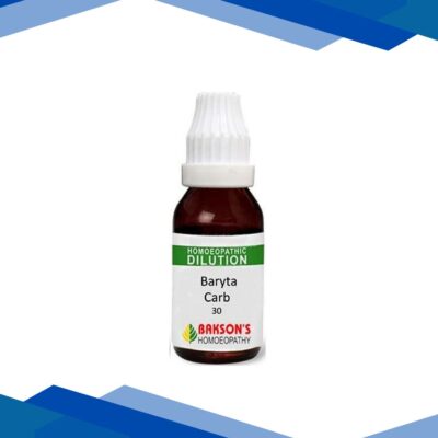 Bakson’s Baryta Carb 30 CH Liquid 30 ml