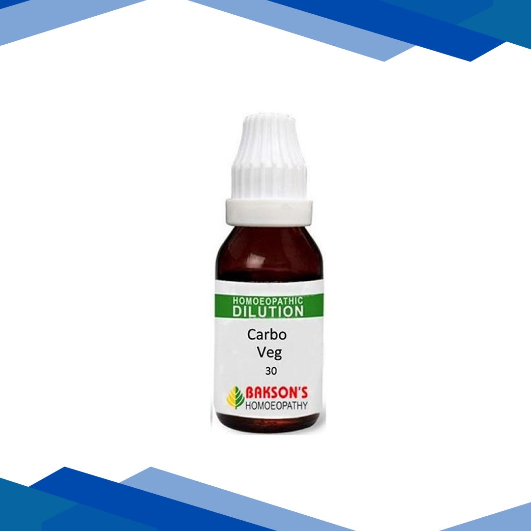 Bakson’s Carbo Veg 30 CH Liquid 30 ml