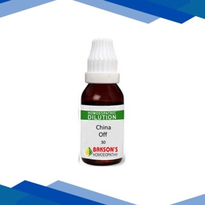 Bakson’s China Off 30 CH Liquid 30 ml