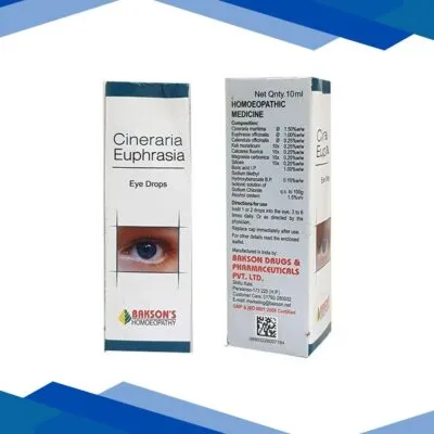Bakson’s Cineraria Euphrasia Eye Drops 10 ml