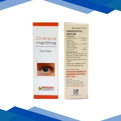 Bakson’s Cineraria Maritima Eye Drops 10 ml