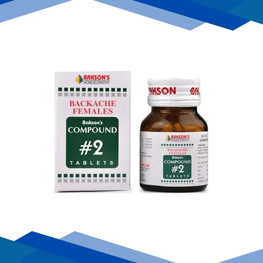 Bakson’s Compound 2 Backache for Females Tablet 25 g