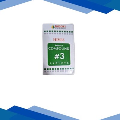 Bakson’s Compound 3 Hives Tablet 100’s