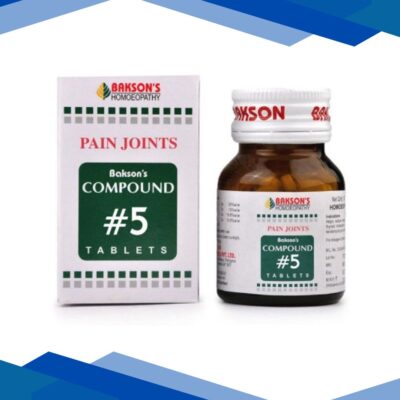 Bakson’s Compound 5 Pain -Joints Tablet 100’s