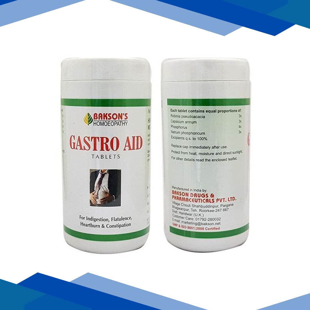 Bakson’s Gastro Aid Tablet 200’s