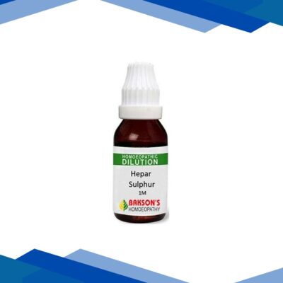 Bakson’s Hepar Sulphur 1M Liquid 30 ml