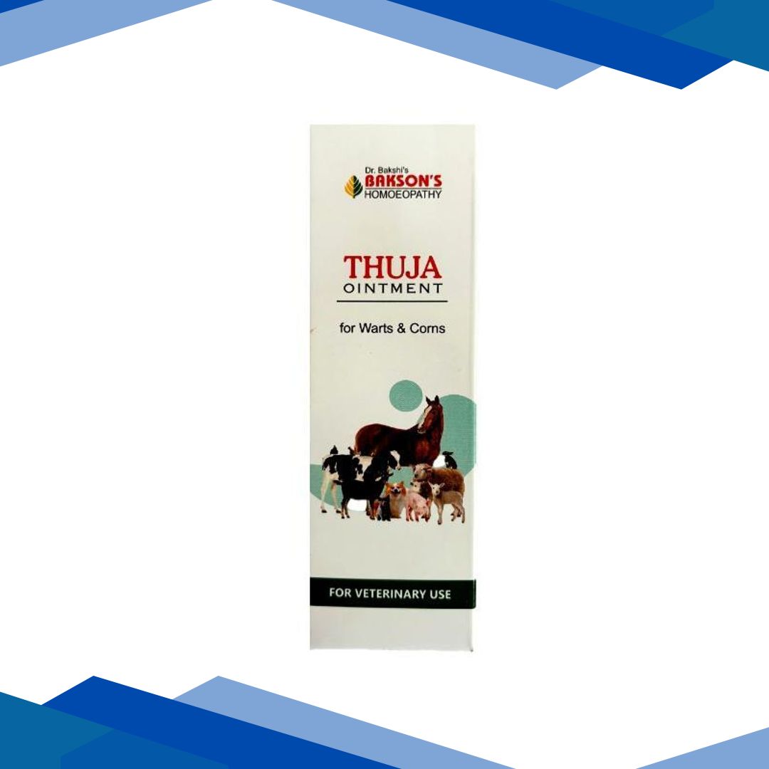 Bakson’s Homoeopathy Thuja Ointment (Veterinary) 50 g