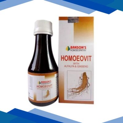 Bakson’s Homoeovit With Alfalfa And Ginseng Syrup 225 ml