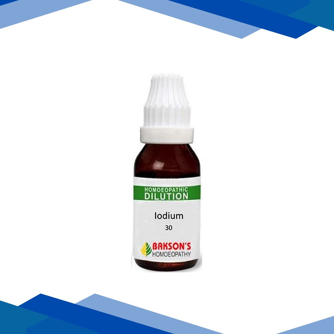 Bakson’s Iodium 30 CH Liquid 30 ml