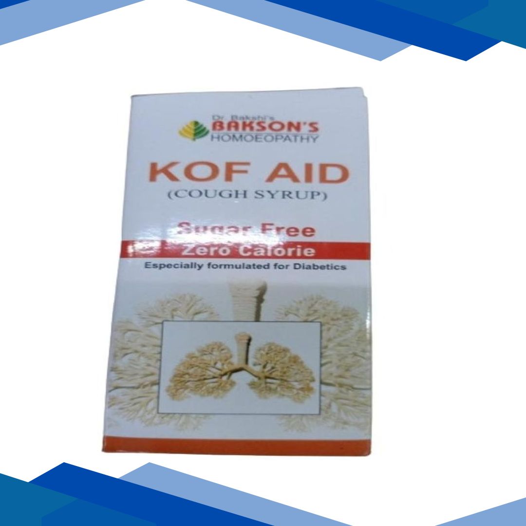 Bakson’s Kof Aid Sugar Free Zero Calorie Cough Syrup 115 ml