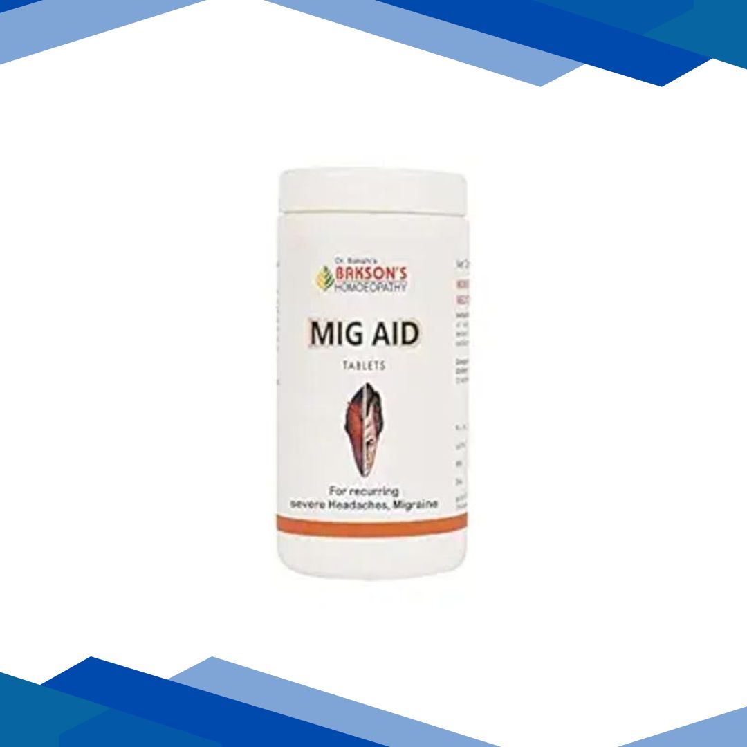 Bakson’s Mig Aid Tablet 110 g