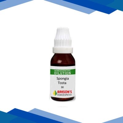 Bakson’s Spongia Tosta 30 CH Liquid 30 ml