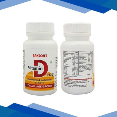 Bakson’s Vitamin D Plus Capsule 50’s