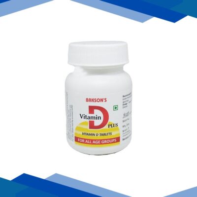 Bakson’s Vitamin D Plus Tablets 30’s