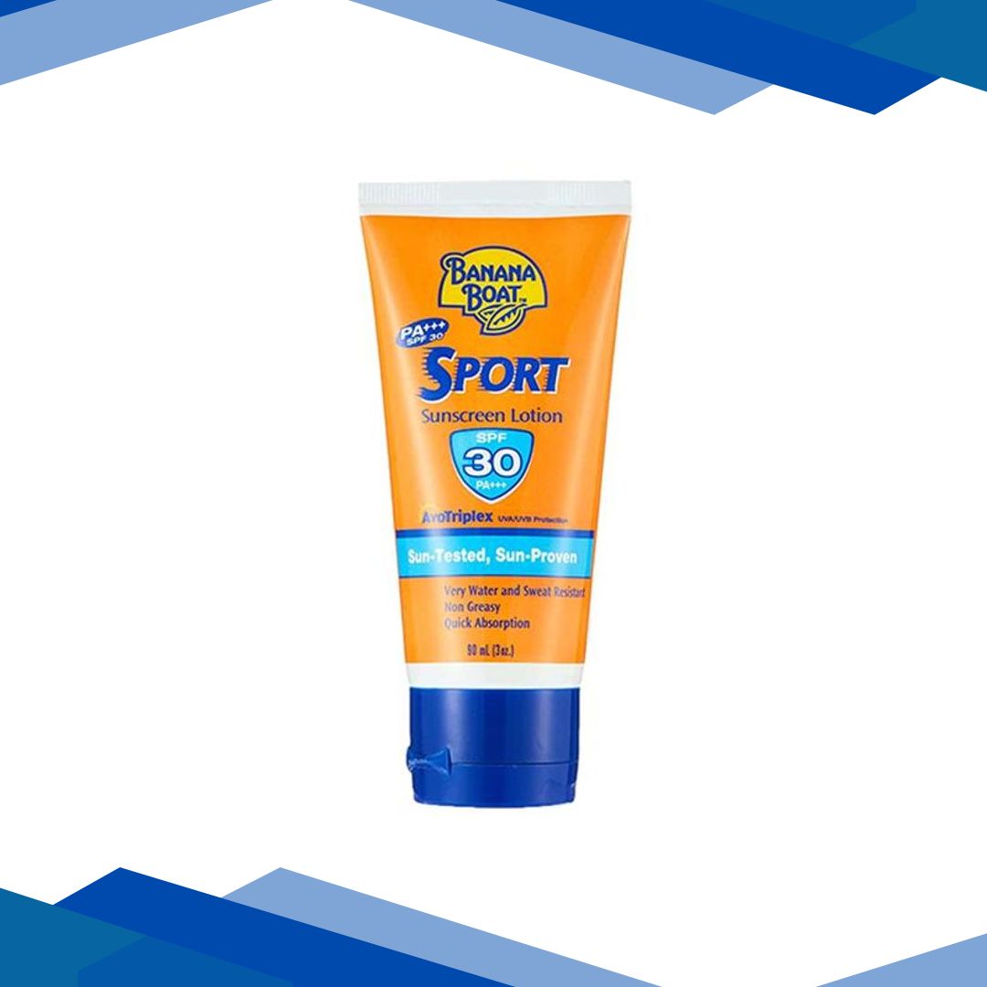Banana Boat Sport Sunscreen Lotion Spf 30 Avotriplex UVA/UVB 90 ml