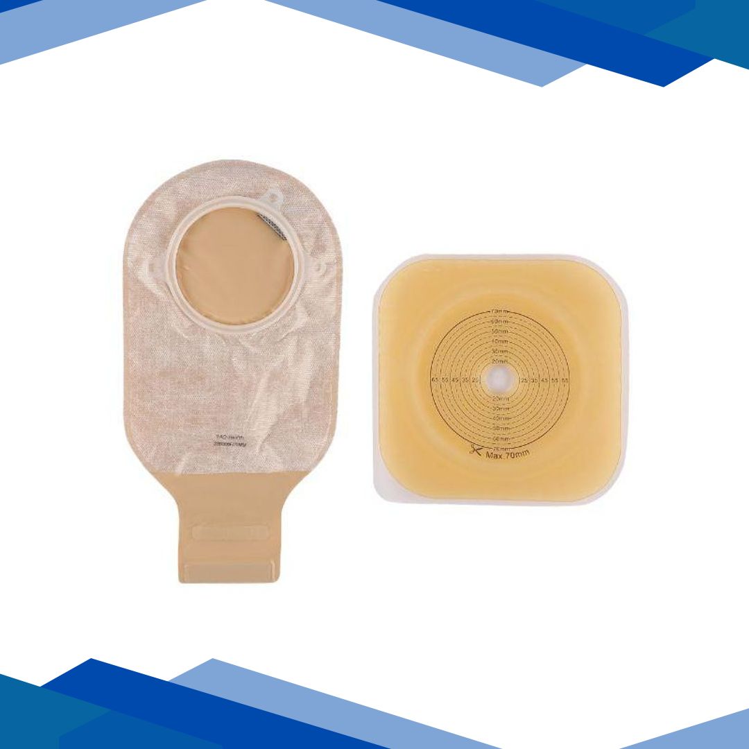 Bao Health Flange and Pouch (Bag 70mm for Colostomy and Ileostomy) (3017001) (2207008F)