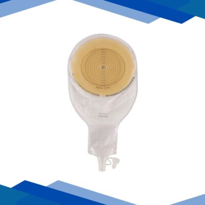 Bao Health One Piece Pouch for Post-Op Wound Drainage with Window Transparent 102mm (1221 0204)