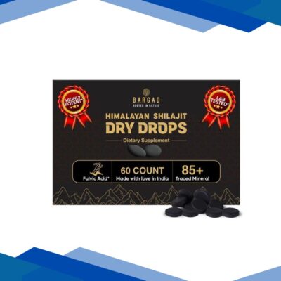 Bargad Himalayan Shilajit Dry Drops 60’s