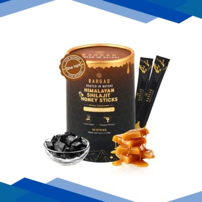 Bargad Himalayan Shilajit Honey Sticks – Caramel Flavour 30’s