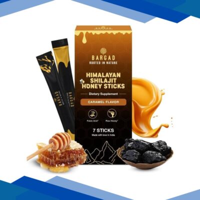 Bargad Himalayan Shilajit Honey Sticks – Caramel Flavour 7’s