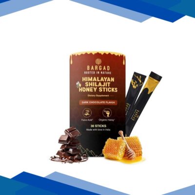 Bargad Himalayan Shilajit Honey Sticks – Dark Chocolate Flavour 30’s