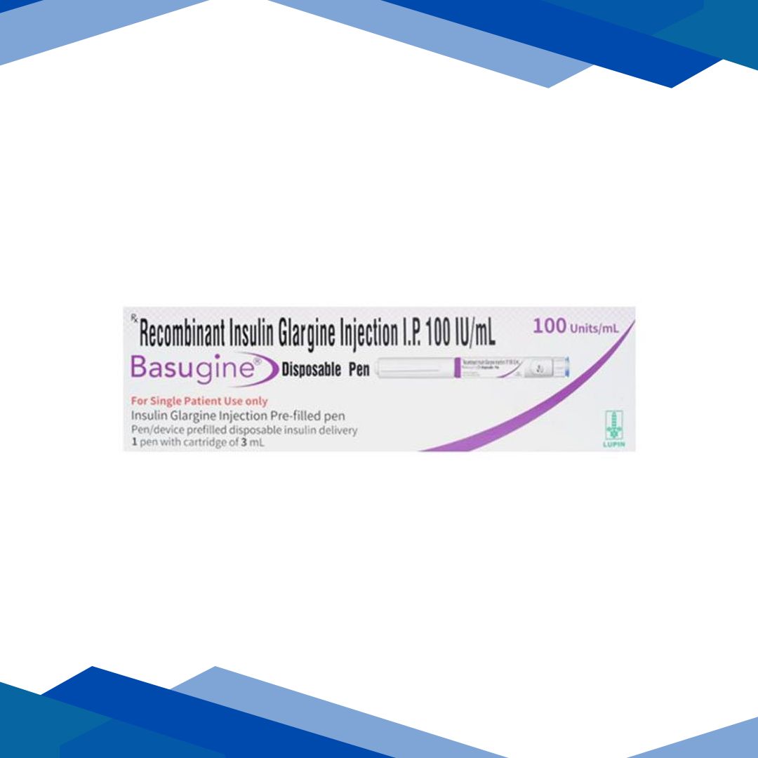 BASUGINE 100iu Disposable Pen 3ml