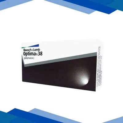 Bausch & Lomb Optima 38 Yearly Contact Lens – 1 Lens/Box (-2.25)