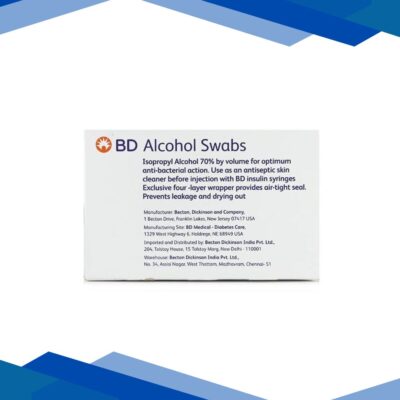 BD Alcohol Swab 100’s
