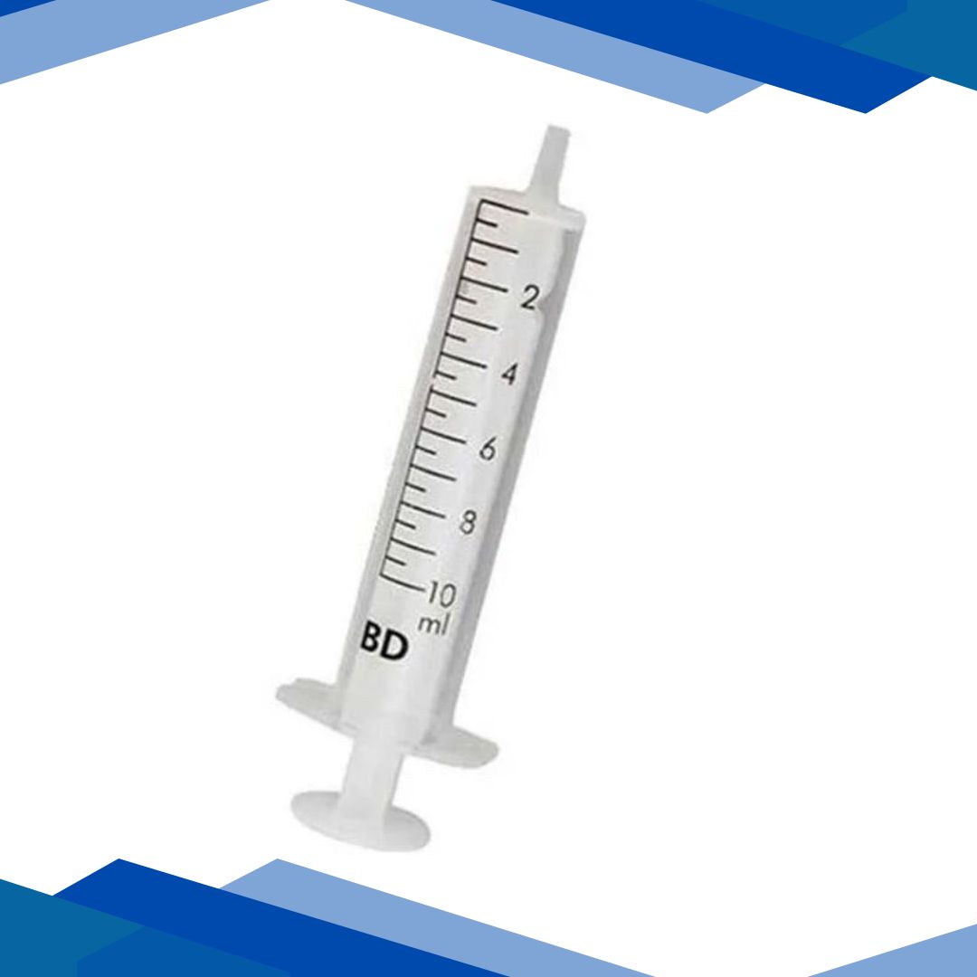 BD Discardit II Syringe 10 ml Without Needle 21 G