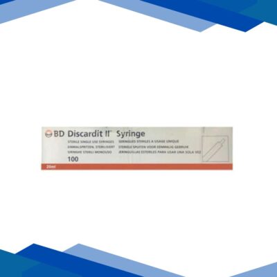 BD Discardit II Syringe without Needle 20ml 1’s