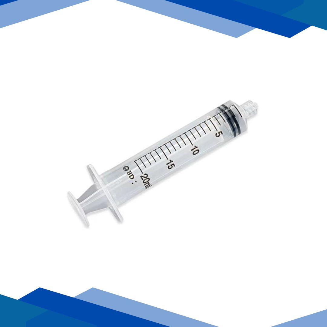 BD Plastipak Luer-Lok Syringe 20 ml