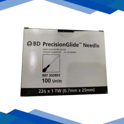 BD Precision Glide Needle (302803) (0.7 mm x 25 mm) (22 G x 1 TW) 1’s