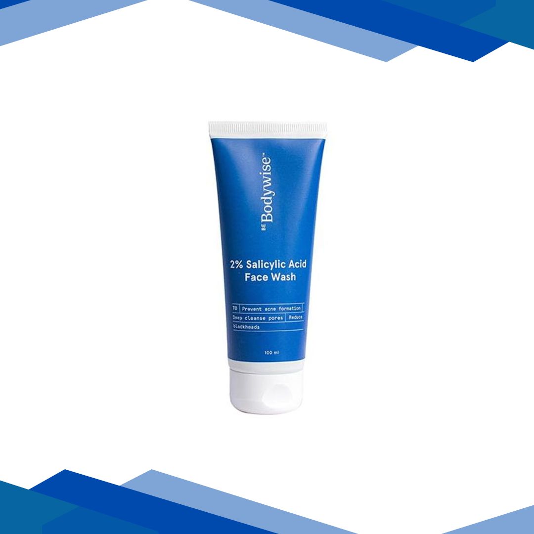 Be Bodywise 2% Salicylic Acid Face Wash for Acne & Blackheads 100 ml