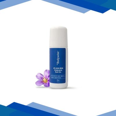 Be Bodywise 4% AHA BHA Underarm Roll On – Flora 75 ml