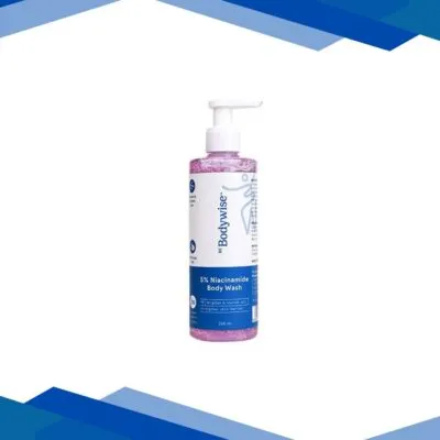 Be Bodywise 5% Niacinamide Body Wash For Glowing & Hydrated Skin 250 ml
