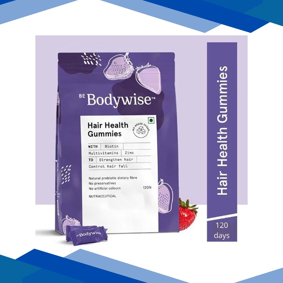 Be Bodywise Hair Health Gummies 120 N 1’s