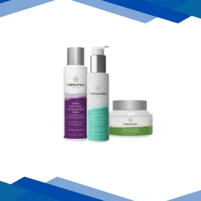 Be Soulfull Daily Regime Kit (Shrink Those Pores Texture Refining Toner 100 ml + Off To A Great Start Facial Cleanser 100 ml + Burst of Hydration Moisturizing Cream 50 m)