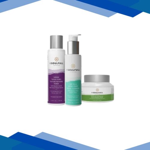 Be Soulfull Daily Regime Kit (Shrink Those Pores Texture Refining Toner 100 ml + Off To A Great Start Facial Cleanser 100 ml + Burst of Hydration Moisturizing Cream 50 m)