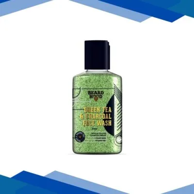 Beard Hood Face Wash – Green Tea & Charcoal 100 ml