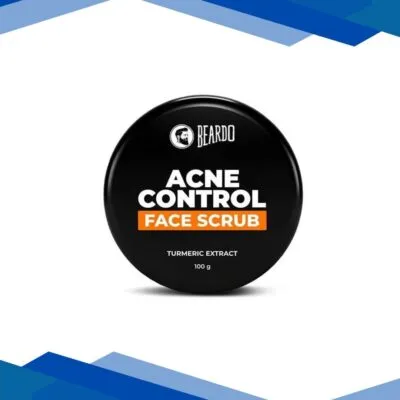 Beardo Acne Control Face Scrub – Turmeric Extract 50 gm