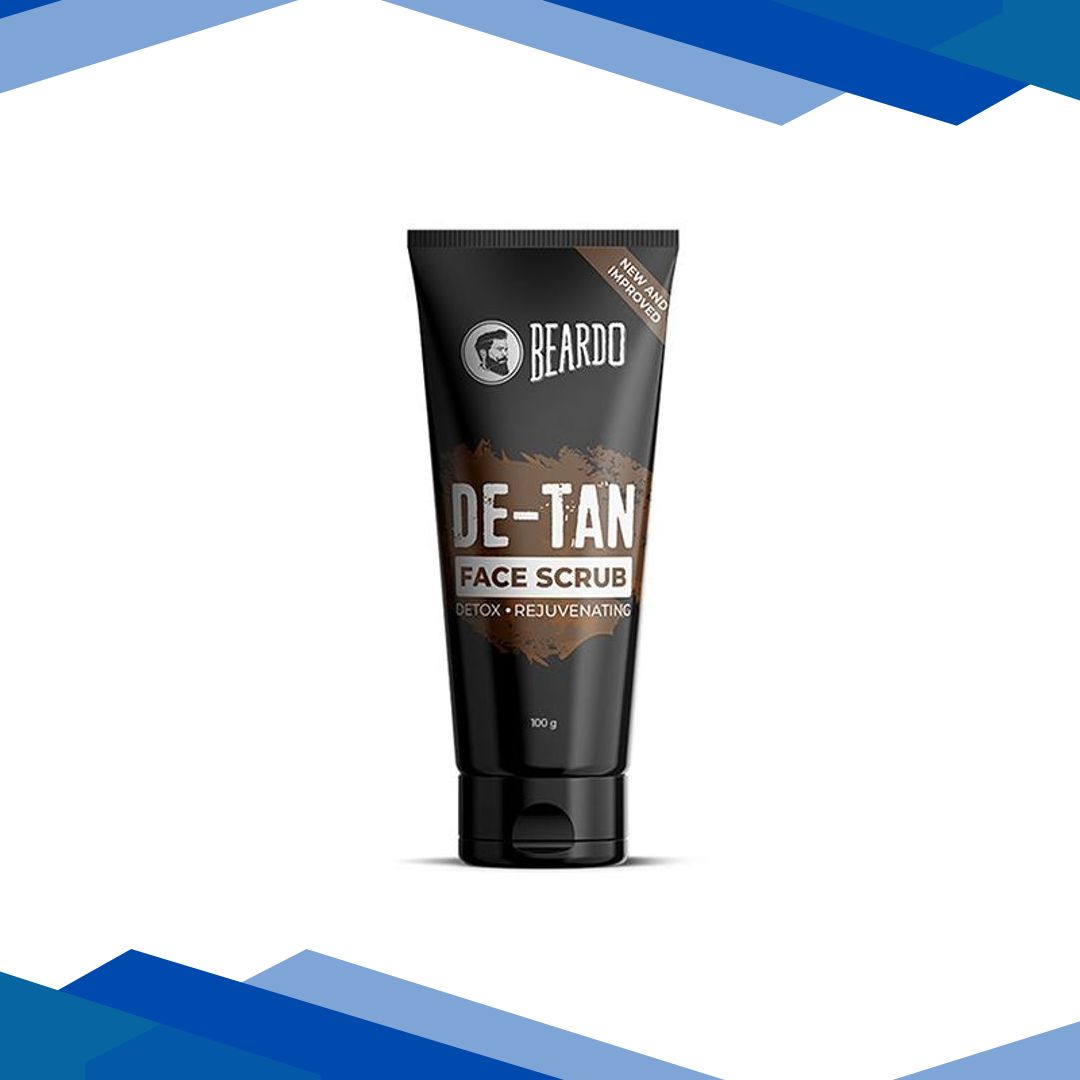 Beardo De-Tan Face Scrub – Caffeine 100 gm
