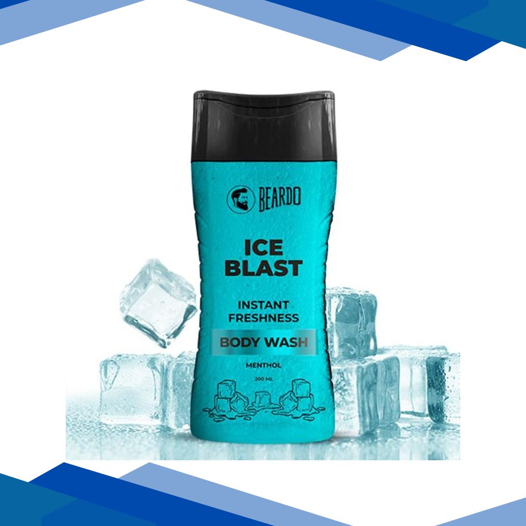 Beardo Ice Blast Instant Freshness Body Wash – Menthol 200ml