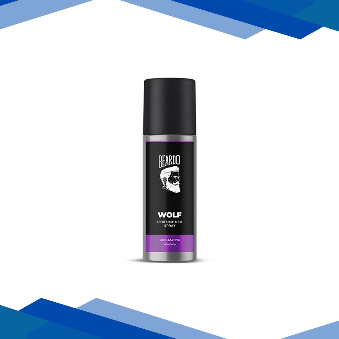 Beardo Wolf Perfume Deo Spray 150ml Strong and Long Lasting Fresh Fragrance 150 ml