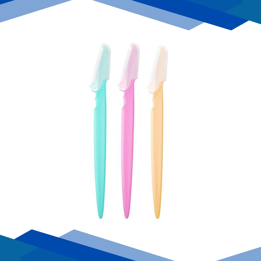 Beautiliss Professional eyebrow and face razor 3’s