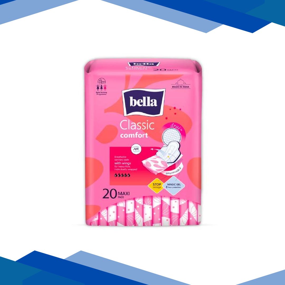 Bella Classic Comfort Breathable Drai Maxi Pads 20’s