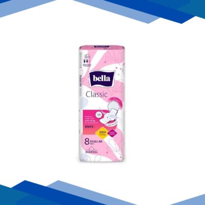 Bella Classic Regular Drai Wings Sanitary Pad 8’s