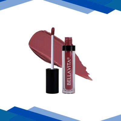 Bellavita Kiss-Proof Liquid Lipstick Dusty Nude 4.5 ml