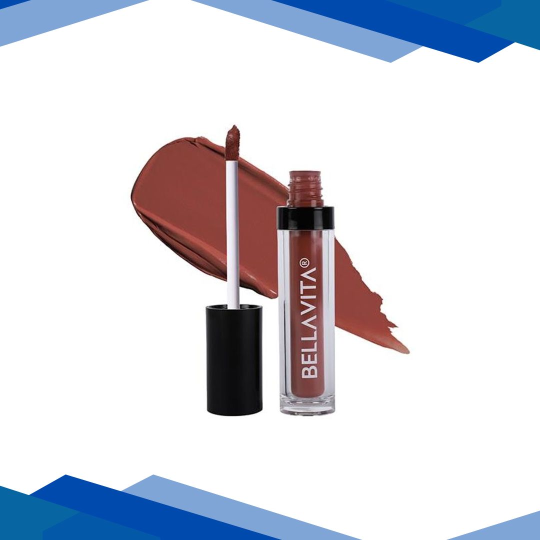 Bellavita Kiss-Proof Liquid Lipstick Just Nude 4.5 ml